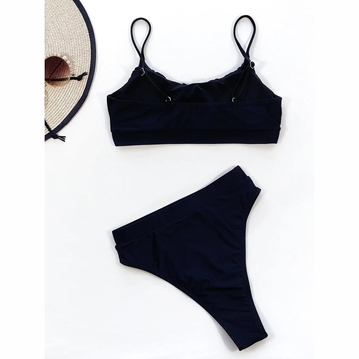 Women Swimsuit Bikini High Waisted Swimming Suit Beachwear Swimsuit