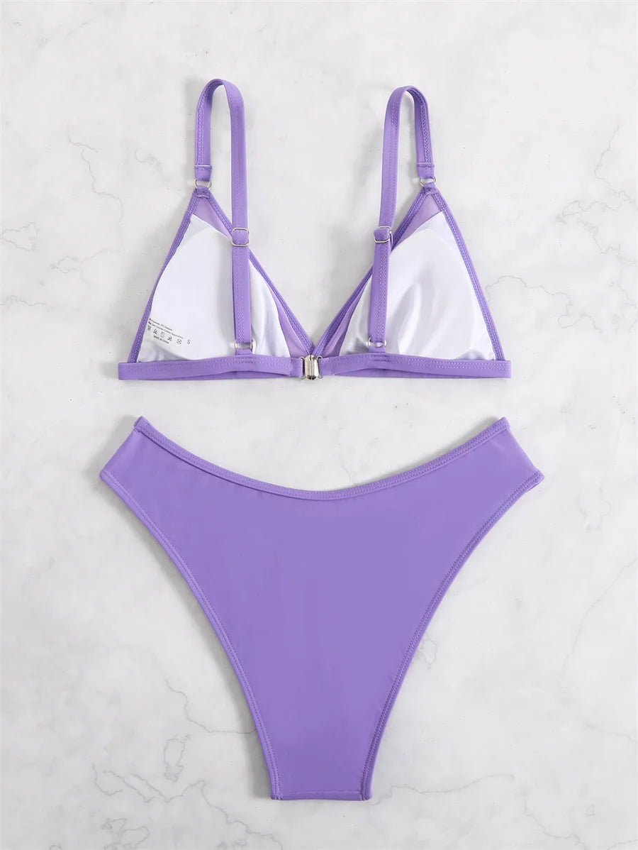 Women's Sexy Bikini Set Surfing Vacation Swimwear