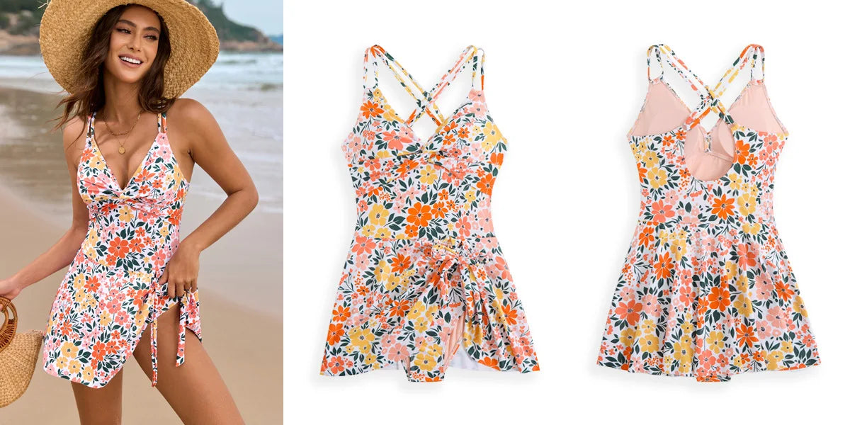 Women Swimwear Backless Beach Beach Dress