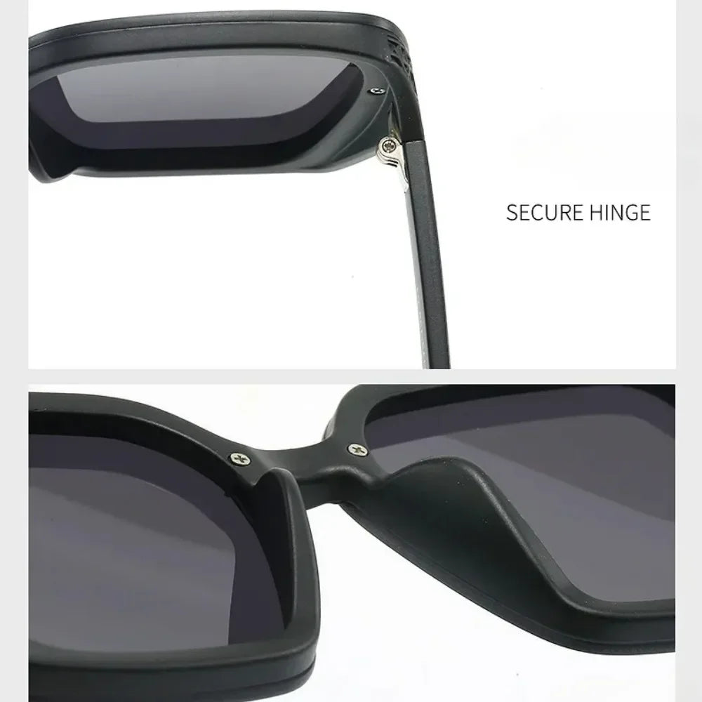 2025 New Fashion D-Logo Square Sunglasses for Women Trendy Street Style Sun Glasses Unisex Outdoor UV400 Protection Goggles