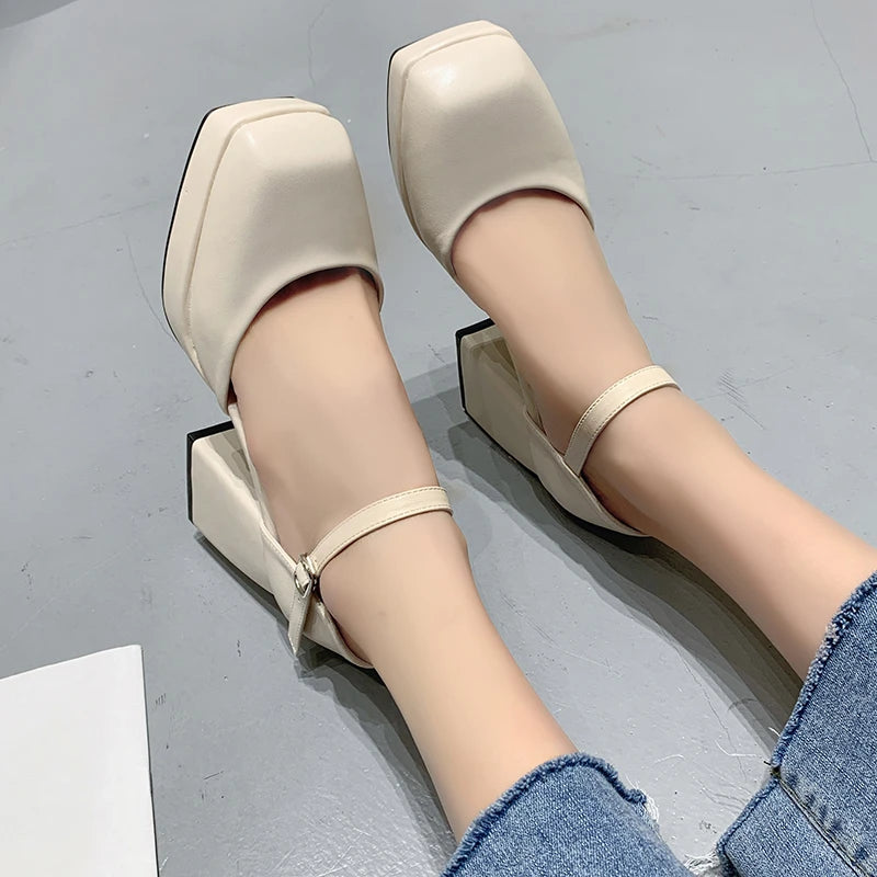 Thick High Heeled Platform for Women