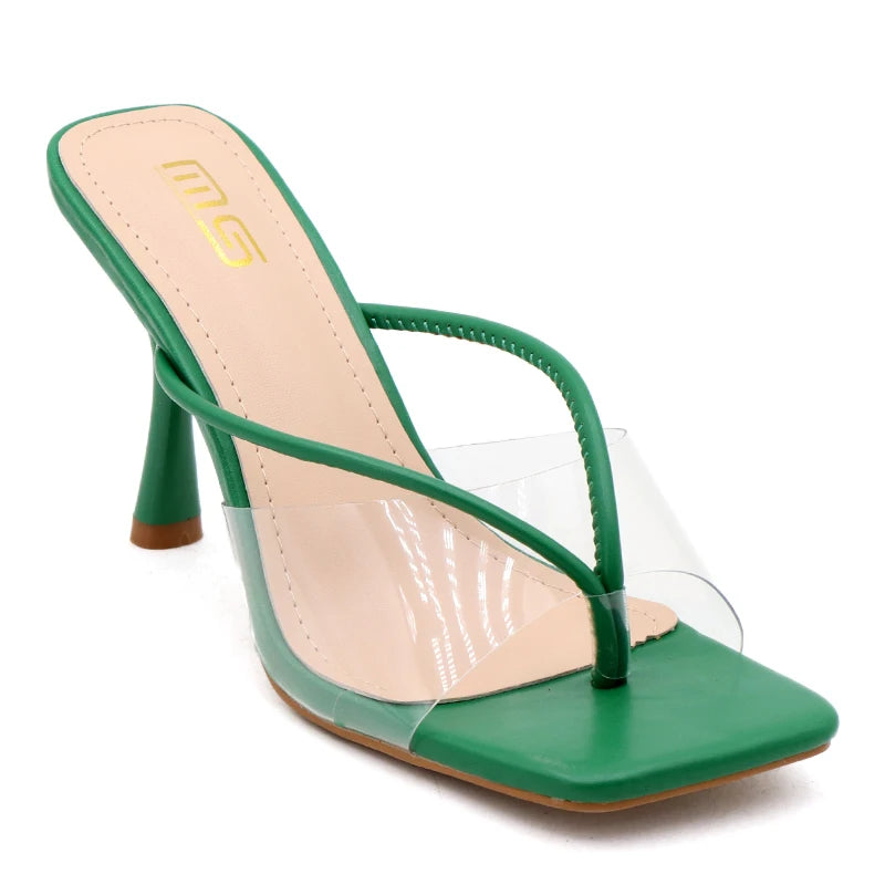 women stiletto flip flops