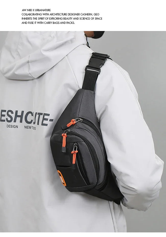 Mobile Waist Bag For Both Men And Women Multifunctional Large Capacity Anti Splash Business Wear-resistant Construction Site