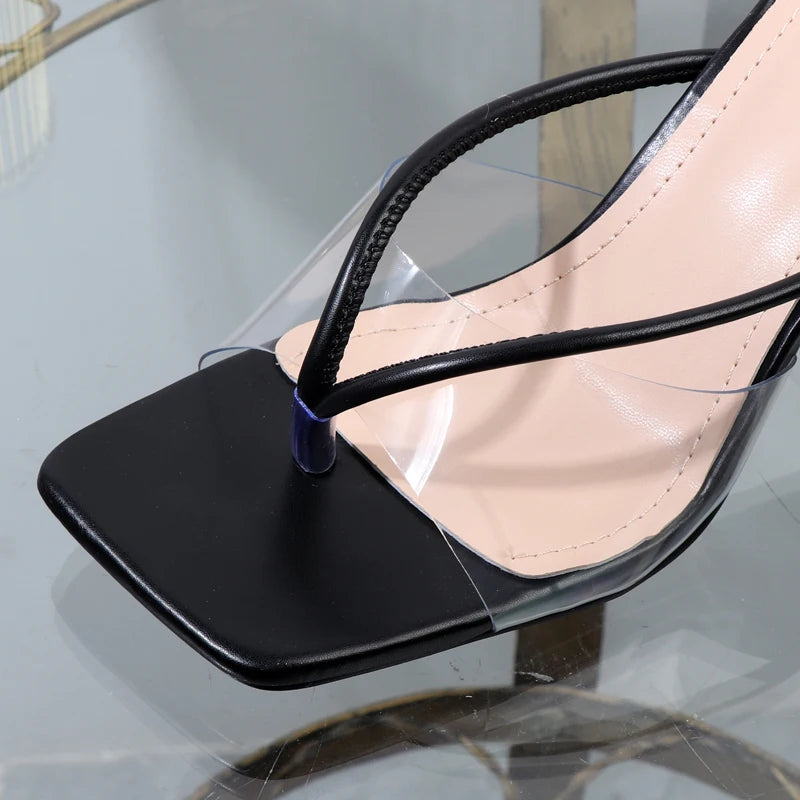 women stiletto flip flops