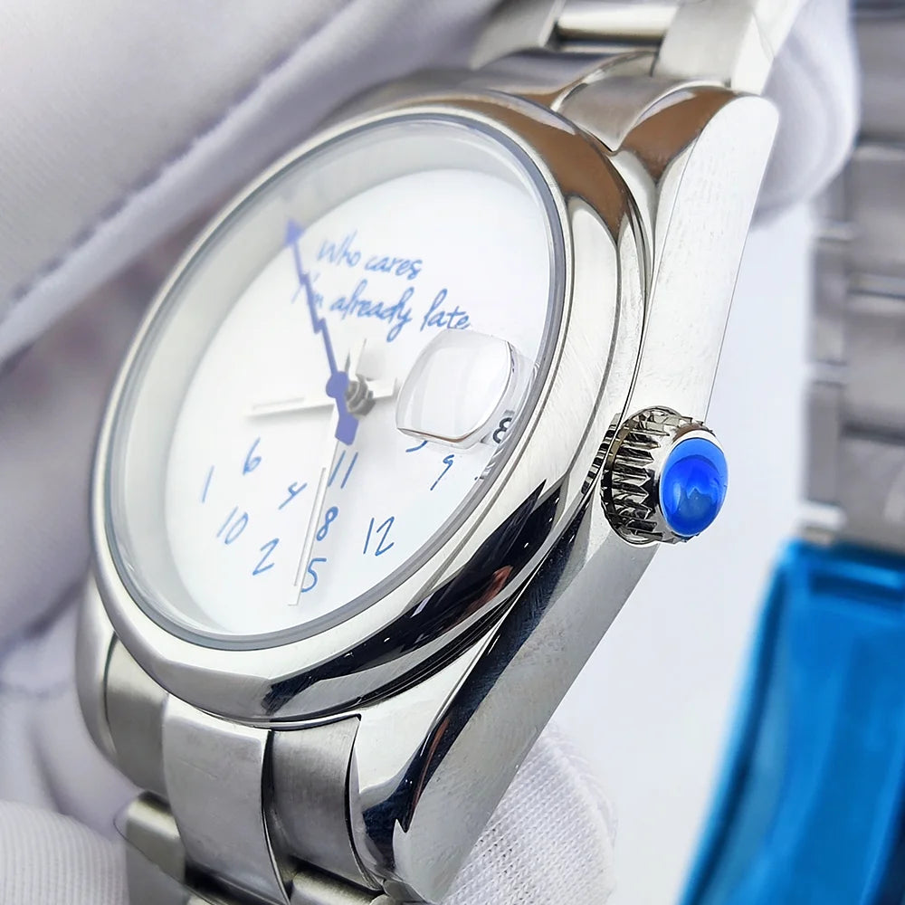 NH35 watches who case dial watches sapphire glass watches luxury men's watches automatic movement mechanical watches