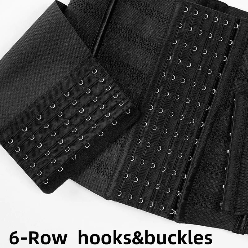 Shapewear Women Corset Waist Trainer Body Shaper Double Tummy Control Slimming Sheath Flat Belly Reductive Belts Cincher