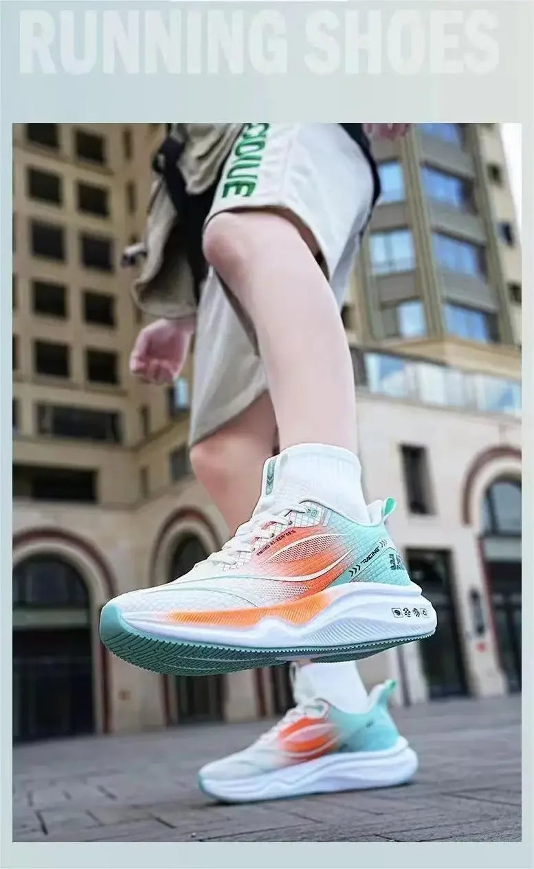 2025 OULYLAN Men Casual Sport Shoes Breathable Lightweight Sneakers Outdoor Mesh Running Shoes Athletic Jogging Walking Shoes