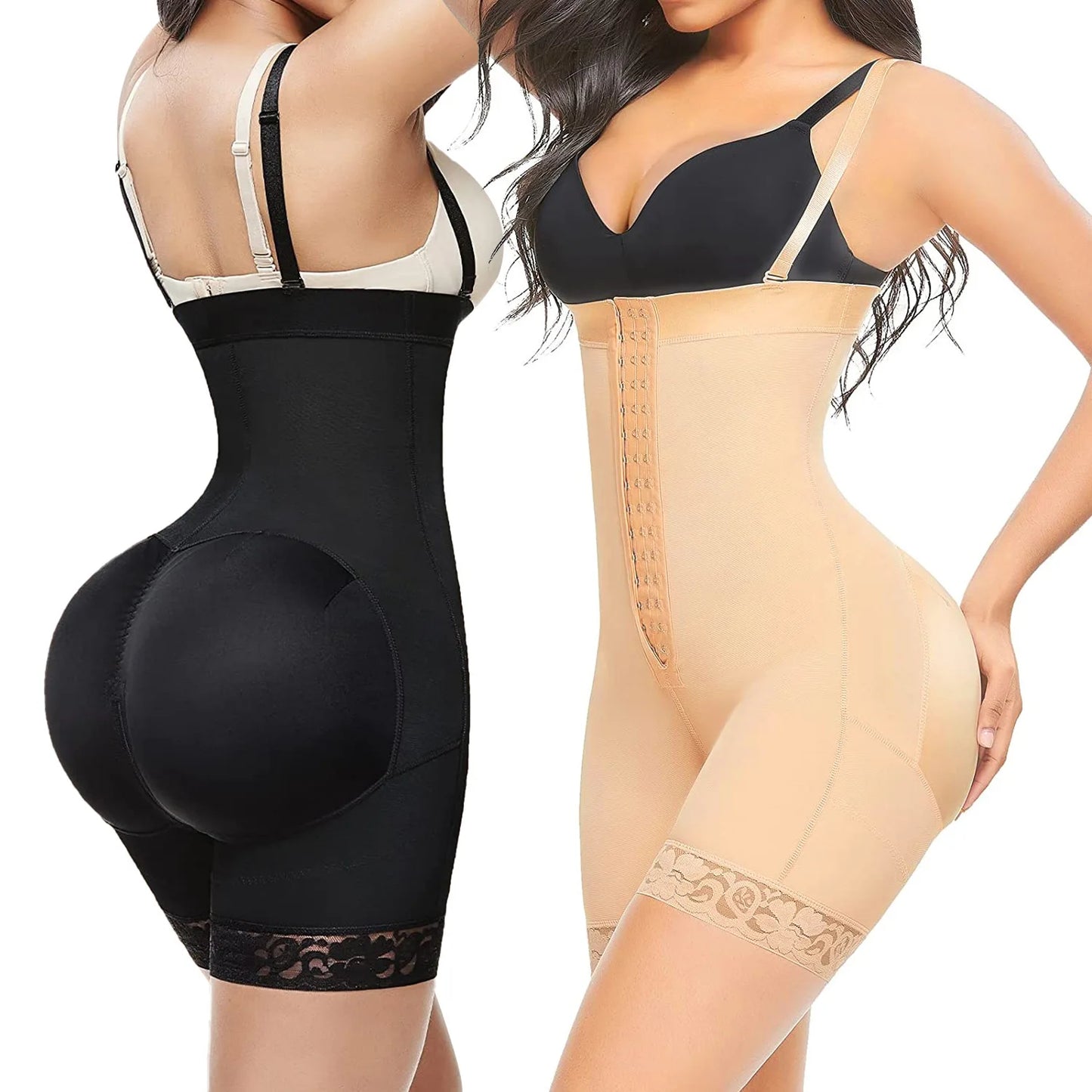 New Arrival High Compression Fajas Abdominal Board Post Surgery Strapless Figure Corrector Tummy Control Waist Body Shapewear