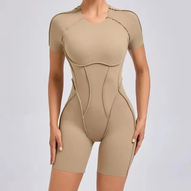 Yoga Suit Fitness Suit Athletic Wear Yoga Set One-Piece Sexy Women Gym Jumpsuit Sportswear Sportswear Women's Clothing Gym Kit
