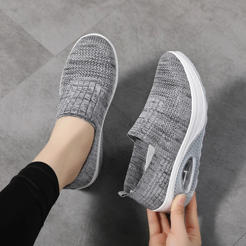 Women Walking Shoes Air Cushion Non Slip Orthopedic Shoes