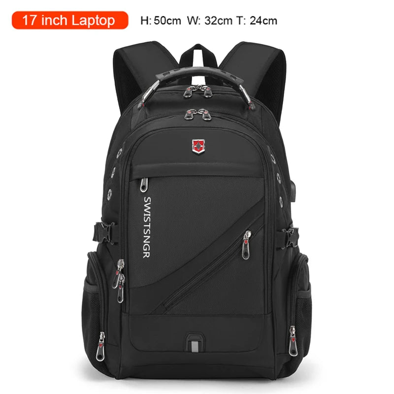 2025 Waterproof 17/20 Inch Laptop Backpack Men Airplane Travel Backpack Women Oxford Rucksack Male School Bag modern Mochila