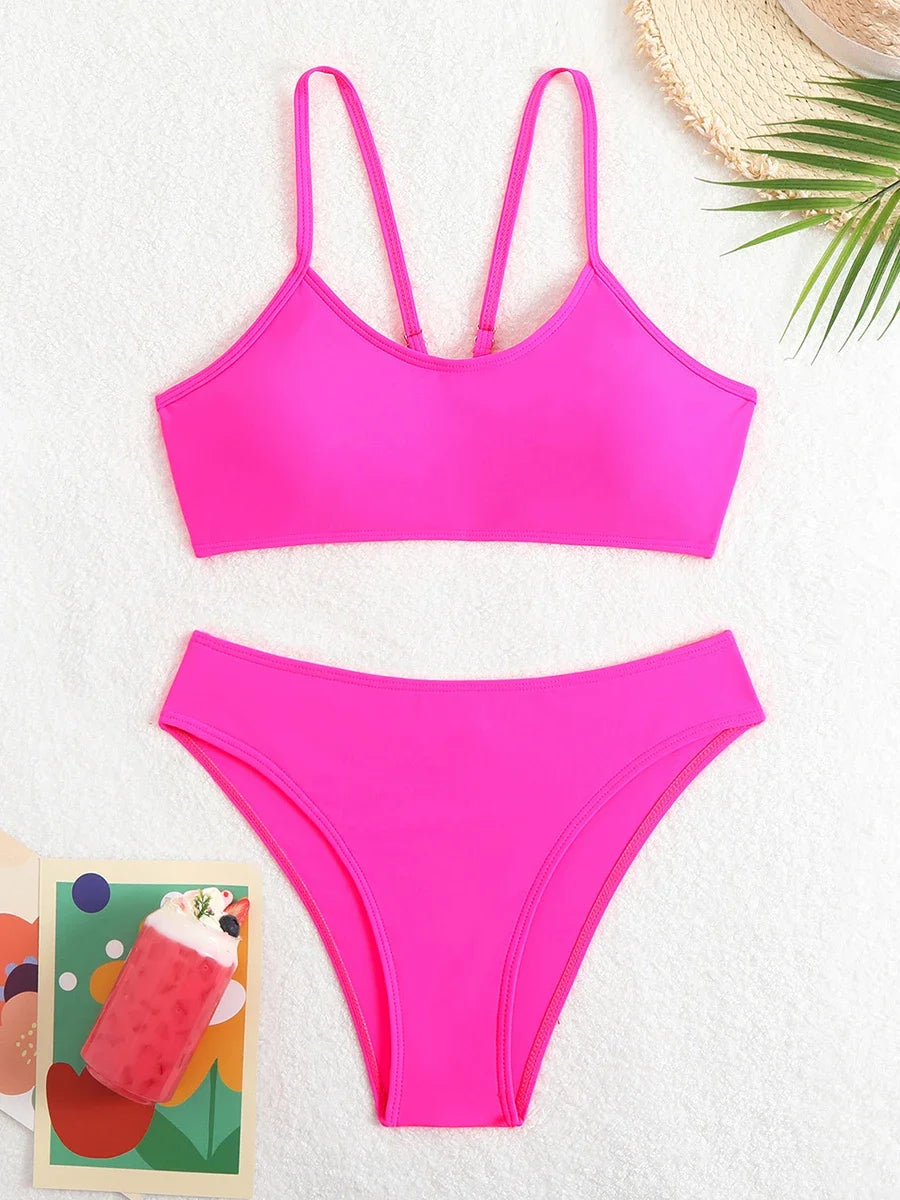 Women's Swimsuit Two Pieces Beach Wear