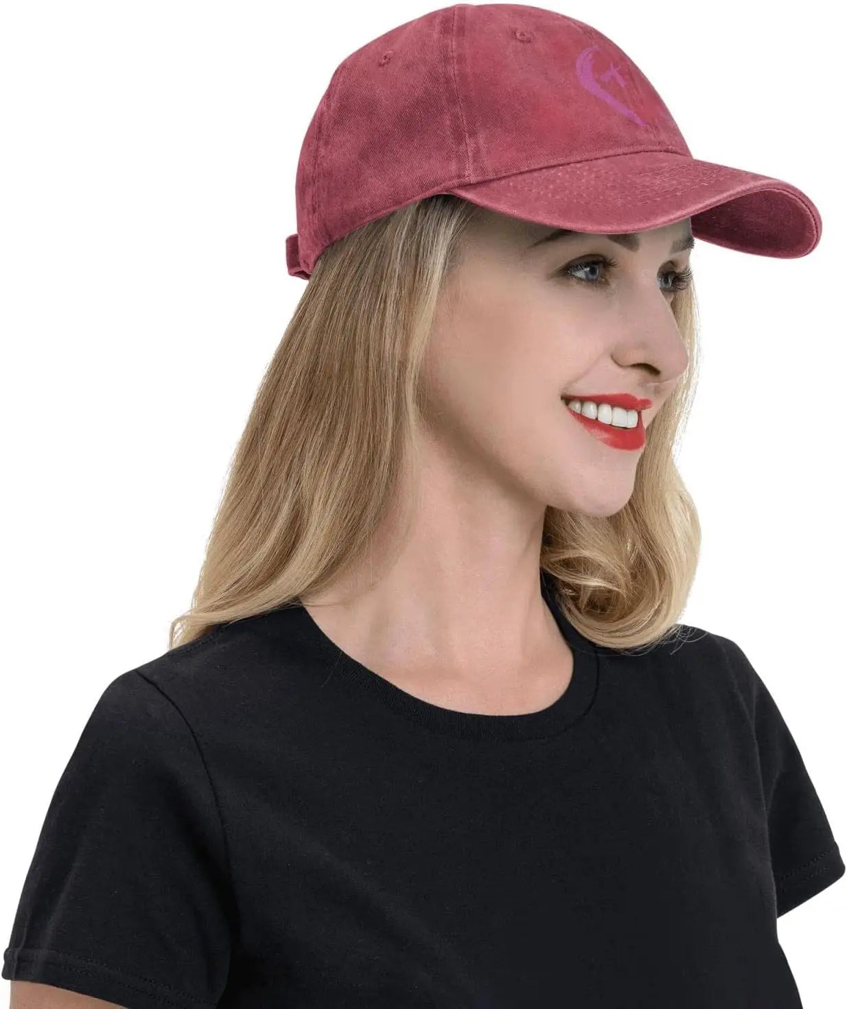 I'm A Survivor Heart Pink Ribbon Breast Cancer Awareness Unisex Baseball Cap
