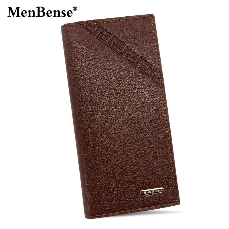 Men's Wallet Long Fashion Multiple Card Slots Men's Wallet Slim Long Thin Mens Luxury Wallet Designer Wallet Men with Coins Bag