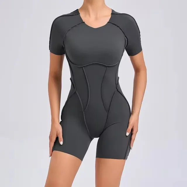 Yoga Suit Fitness Suit Athletic Wear Yoga Set One-Piece Sexy Women Gym Jumpsuit Sportswear Sportswear Women's Clothing Gym Kit