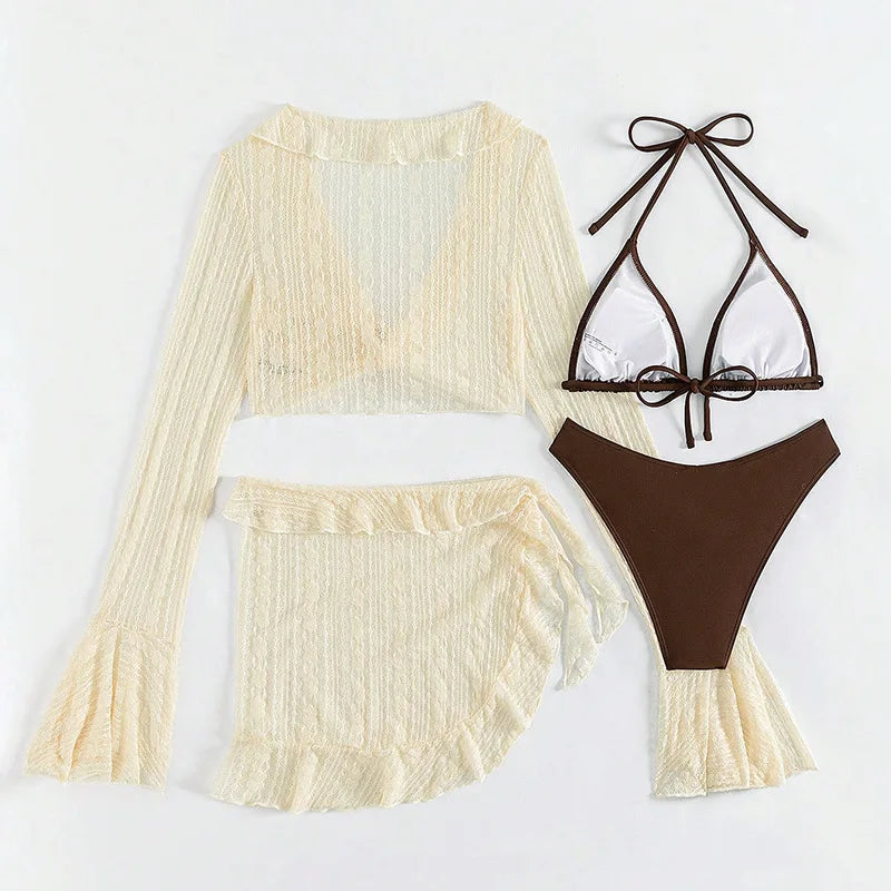 Women Swimsuit Bikini Set Brazilian Beachwear Party