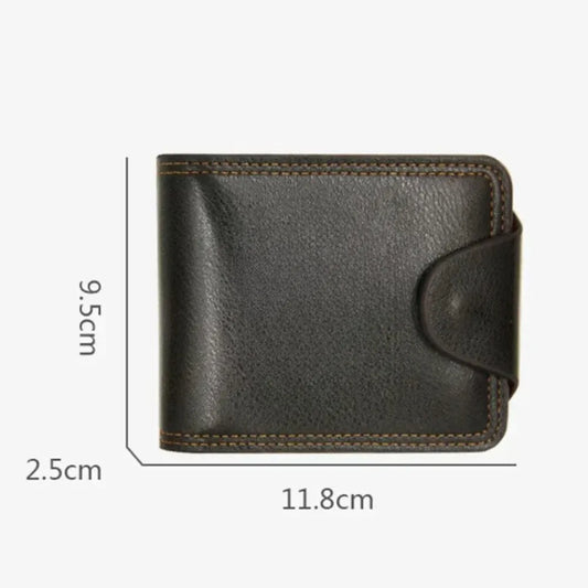 Men's Short Wallet Multi-function Multi-card Slot Wallet Card Holder Purse GiftMulti-functional multi-slot wallet