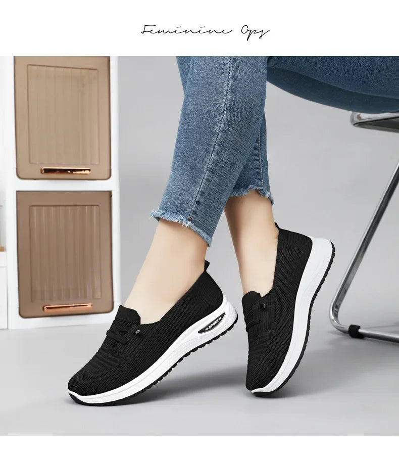 Women's Casual Sneakers Breathable Chunky Sole