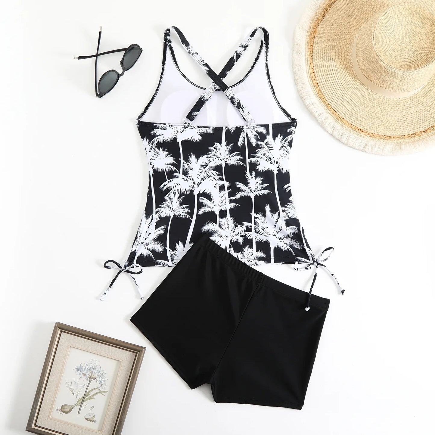Swimsuit Tankini Set Summer Bathing Suit Trunks
