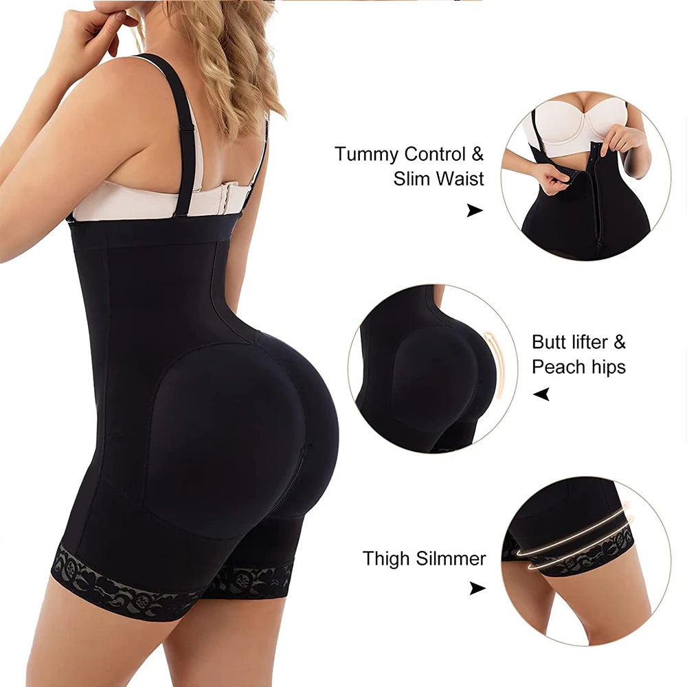 Colombianas Shapewear Girdles Women Tummy Control High Compression Abdomen Reducing Shaper High Waist Body Shaper