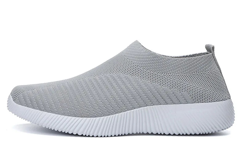 Breathable Flats Elastic Flat Shoes For Women Sneakers