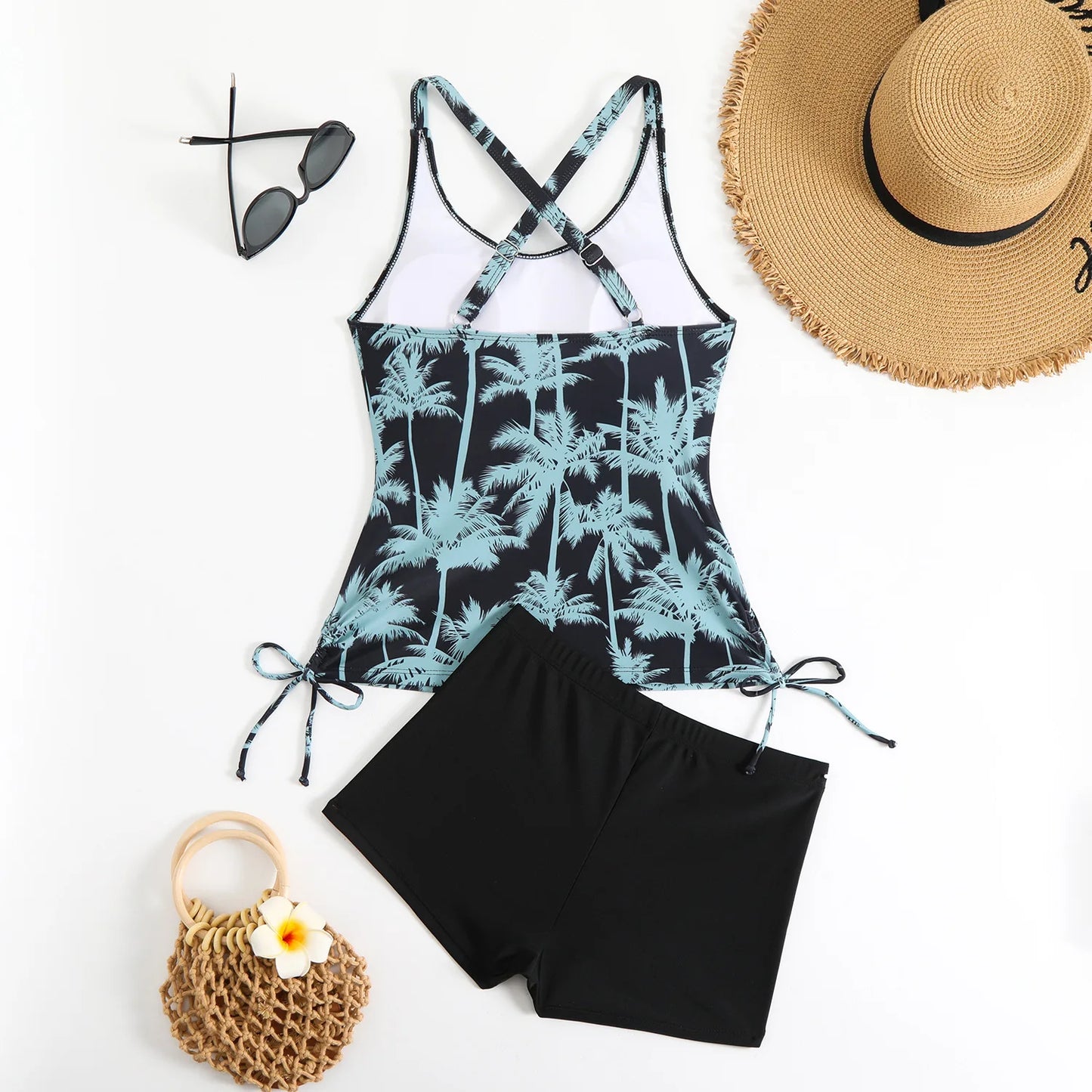 Swimsuit Tankini Set Summer Bathing Suit Trunks