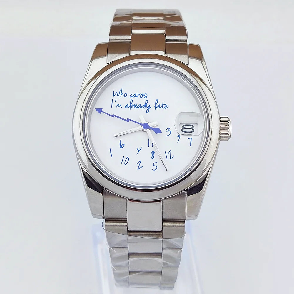 NH35 watches who case dial watches sapphire glass watches luxury men's watches automatic movement mechanical watches