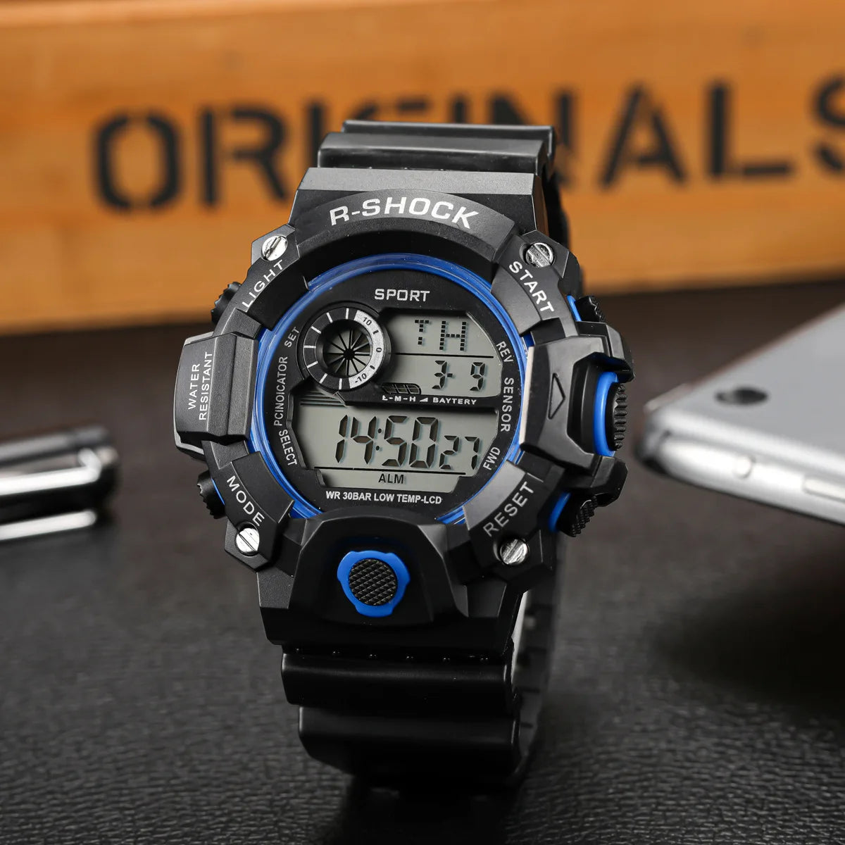 Military Digital Watch for Men Outdoor Men's Sports Watches Clock Waterproof Luminous Chronograph Student Electronic Wristwatch