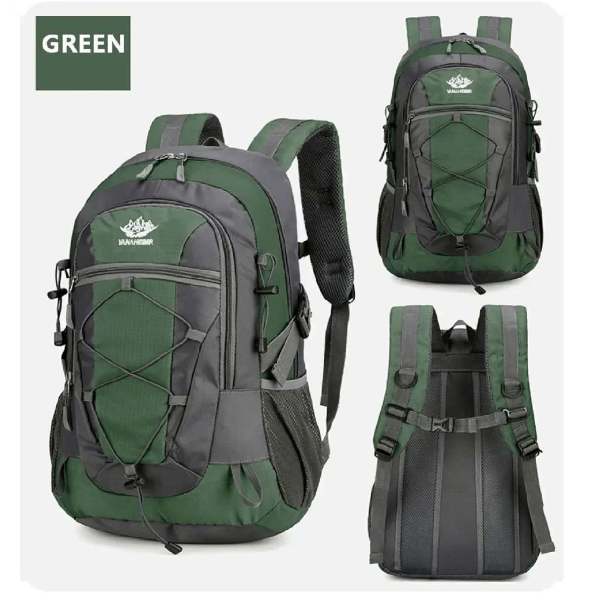Waterproof hiking backpack, lightweight outdoor hiking bag, high-quality large capacity travel bag for hiking
