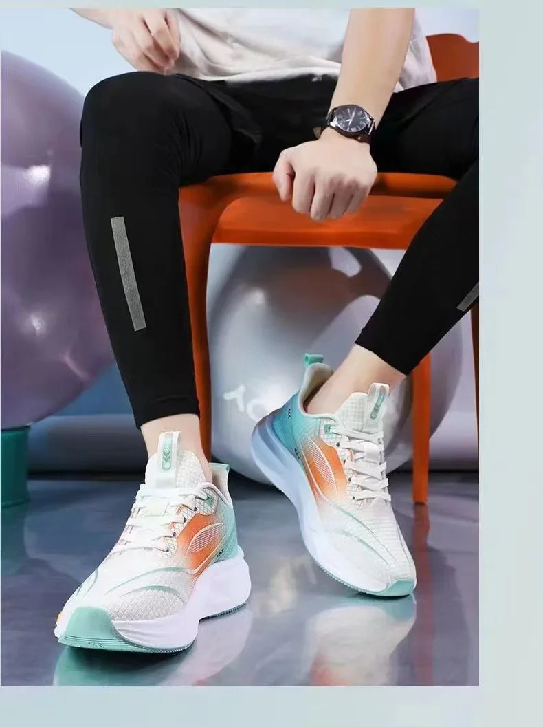 2025 OULYLAN Men Casual Sport Shoes Breathable Lightweight Sneakers Outdoor Mesh Running Shoes Athletic Jogging Walking Shoes