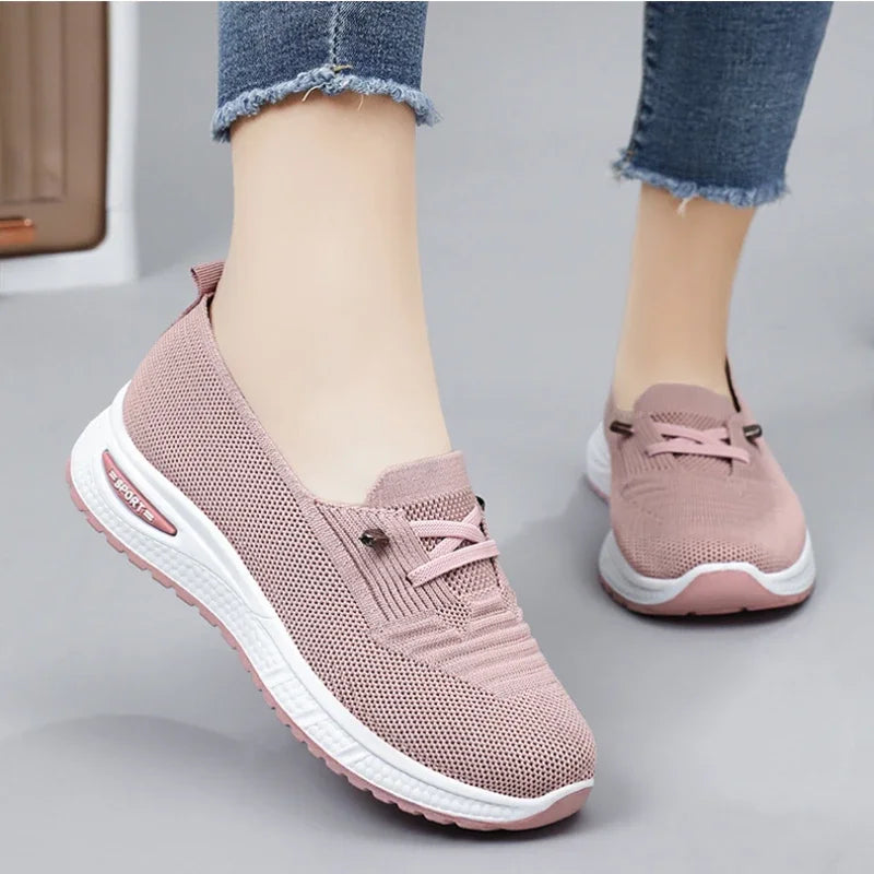 Women's Casual Sneakers Breathable Chunky Sole