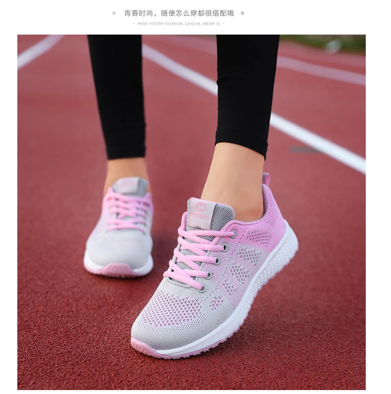 Women Sport Shoes Fashion Platform Sneakers