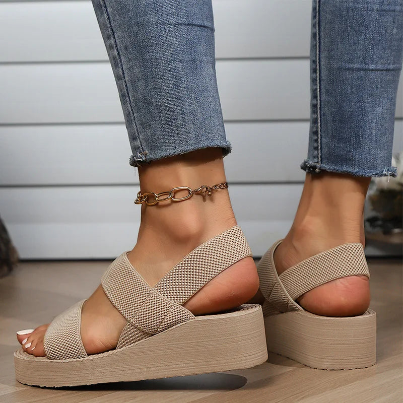 Wedge Sandals Outdoor Summer Lightweight Slides