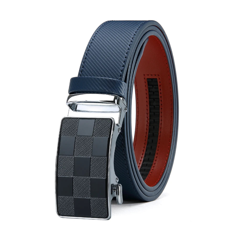 Mens Belts Metal Automatic Buckle Famous Brand Belt Men Quality Genuine Luxury Leather Belt for Men Famous 115 125 150 135cm