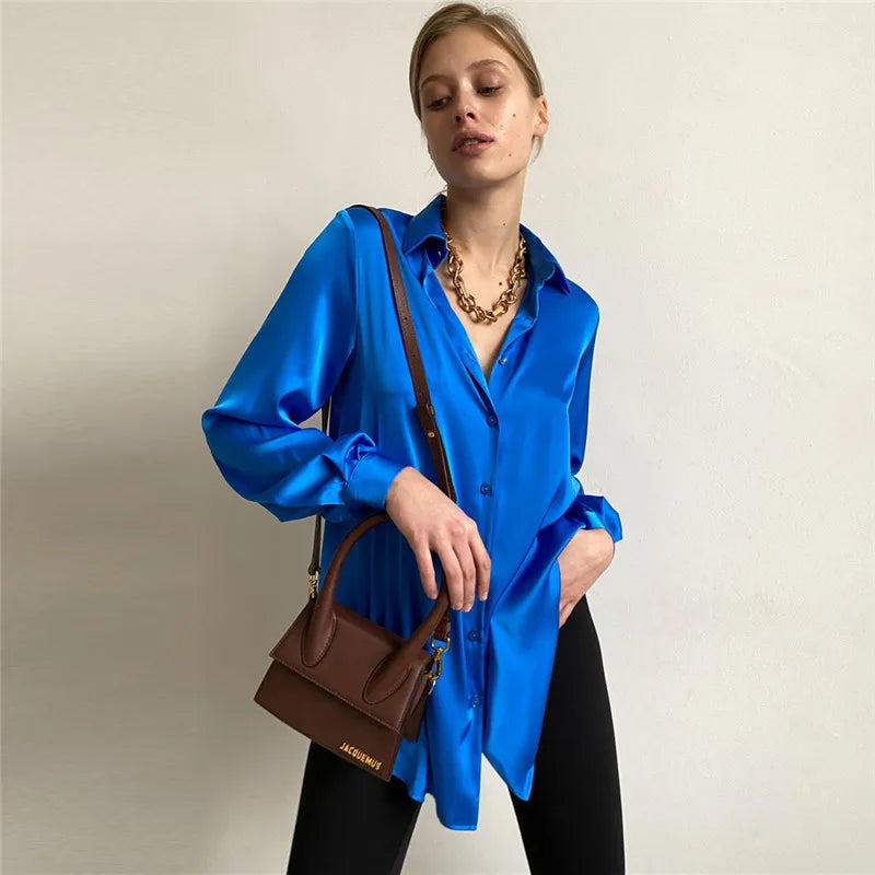 Women's Long-sleeved Elegant Shirt
