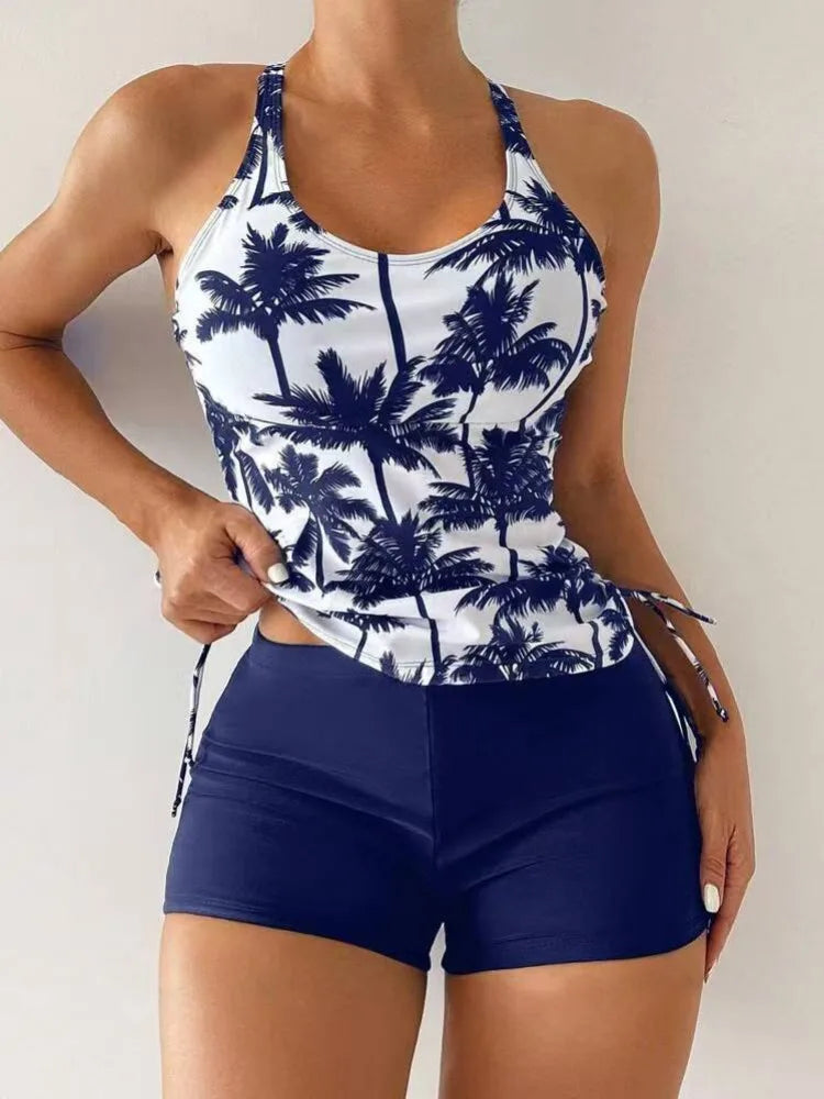 Swimsuit Tankini Set Summer Bathing Suit Trunks