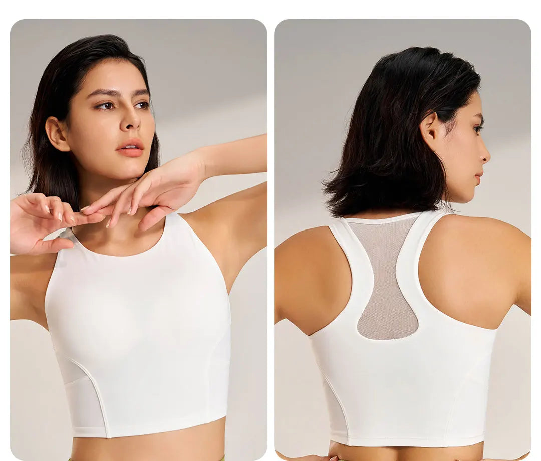 Women's sexy underwear Gym yoga sports bra ladies underwear Shockproof Gathered Push Up Yoga Bra Running Sports Vest