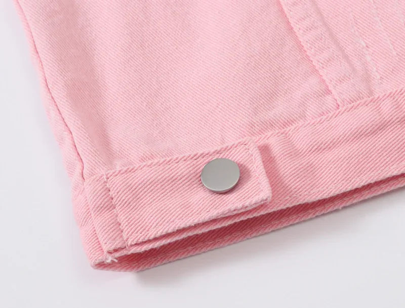 Streetwear Denim Vest for Women