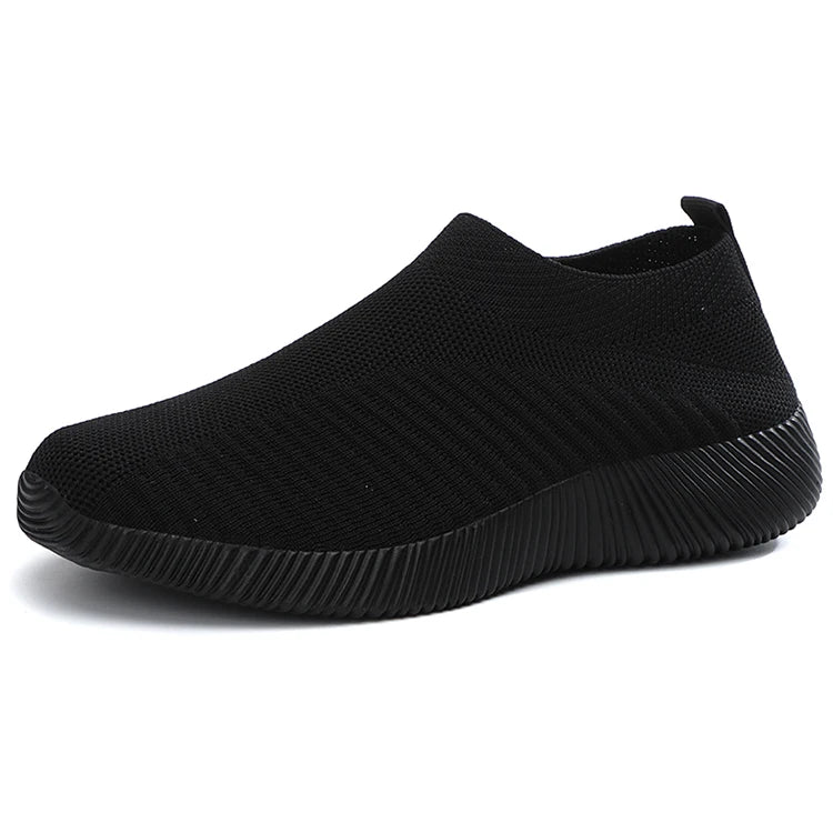 Breathable Flats Elastic Flat Shoes For Women Sneakers