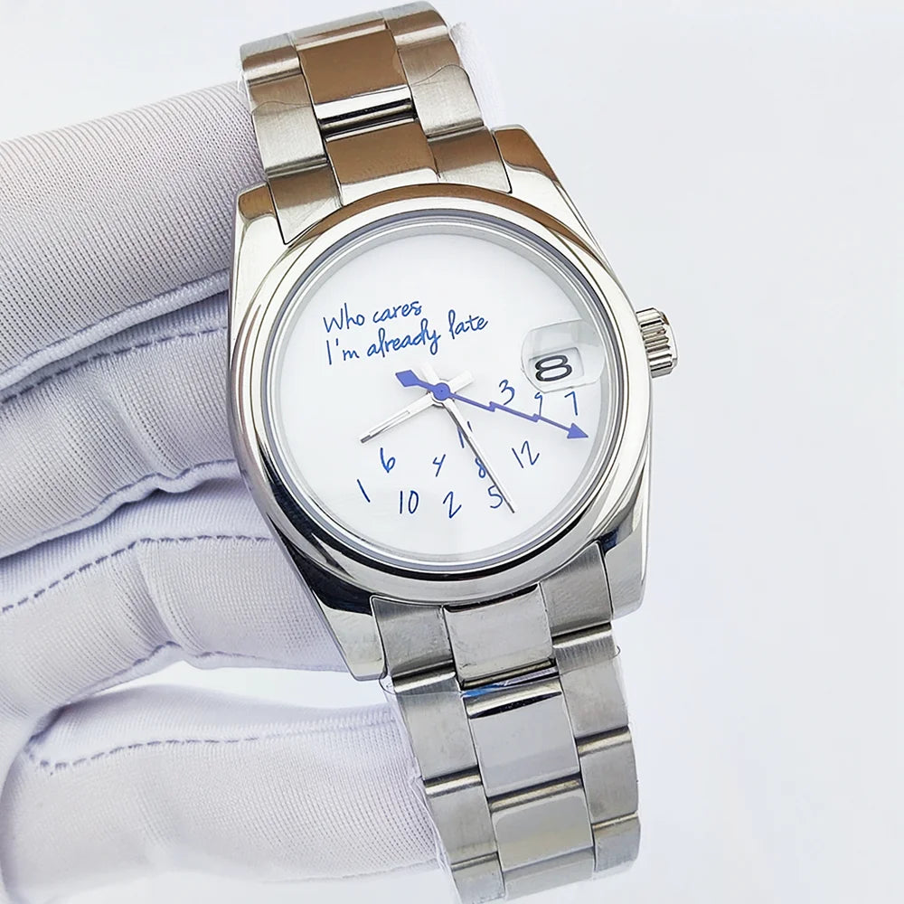 NH35 watches who case dial watches sapphire glass watches luxury men's watches automatic movement mechanical watches