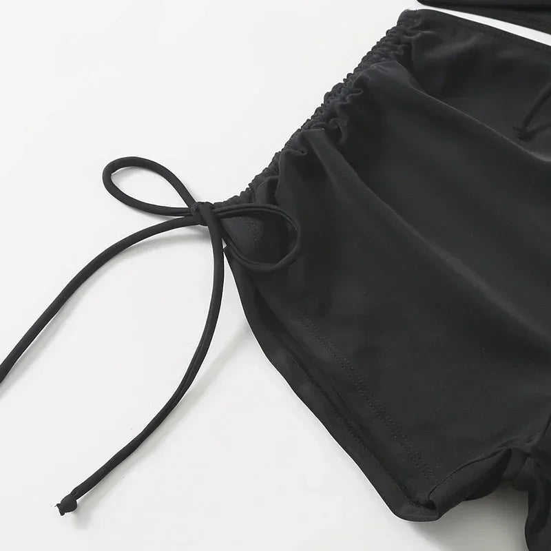 Swimwear Bikini Two Pieces Set