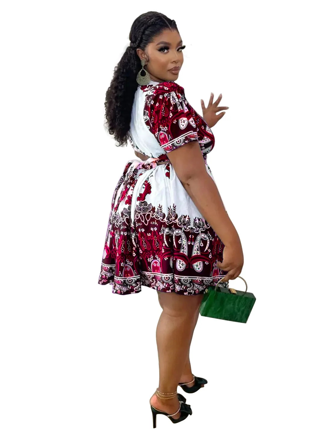 2 Piece Tops And Skirt Sets Plus Size Clothes Dresses For Women's Clothing 2025 Summer Autumn Big Size 3XL 4XL 5XL Oversize