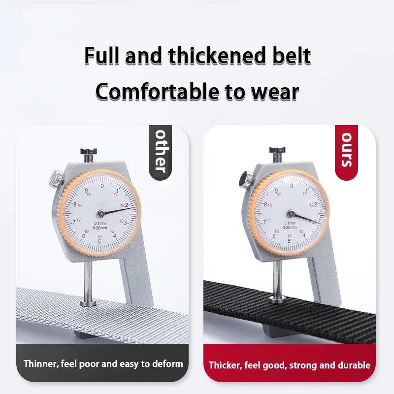 Fashion Men's Belt, Men’s Designer Belts Alloy Automatic Buckle, Canvas Belt, Sports Belt, Large Size 110-160cm Automatic Belt