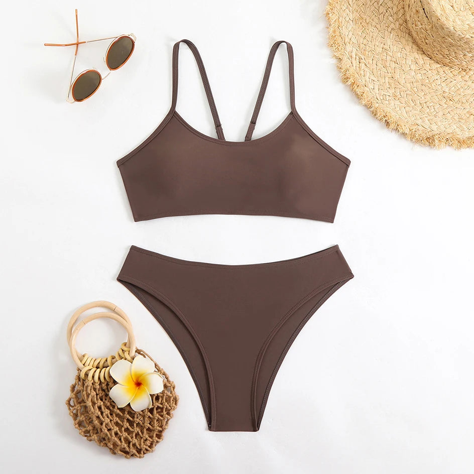 Women's Swimsuit Two Pieces Beach Wear