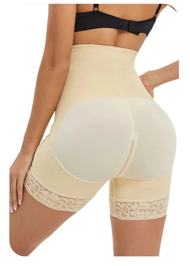 AfruliA Purple Fajas Colombianas Girdle BBL Shorts Corset Slim Waist Trainer High Compression Body Shaper Control Panties Lifter
