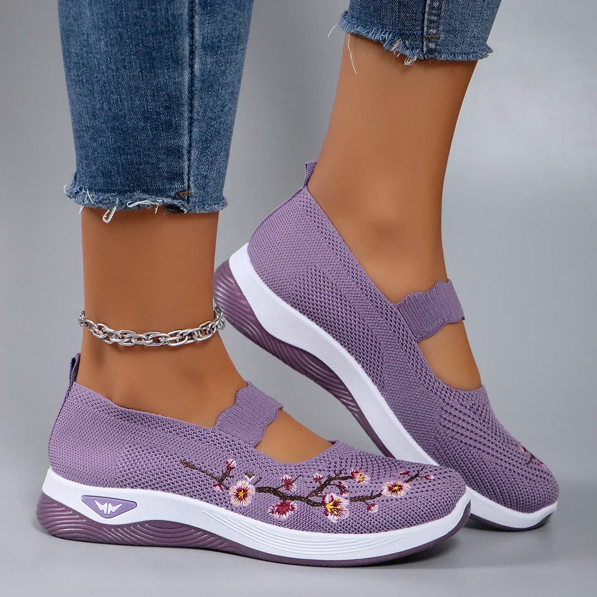 Women's Breathable Sneakers Summer Comfortable Casual Trainers