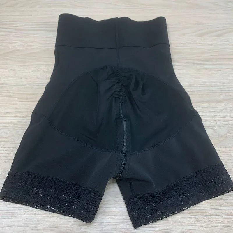 AfruliA Purple Fajas Colombianas Girdle BBL Shorts Corset Slim Waist Trainer High Compression Body Shaper Control Panties Lifter