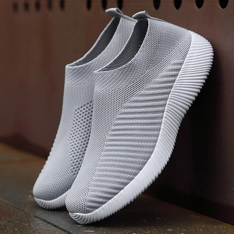 Breathable Flats Elastic Flat Shoes For Women Sneakers