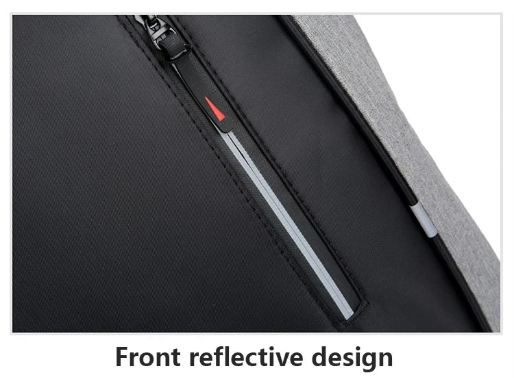 Waterproof Oxford Laptop Backpack for Men 15.6 Inch USB Charging Business Travel School Backpack High Capacity