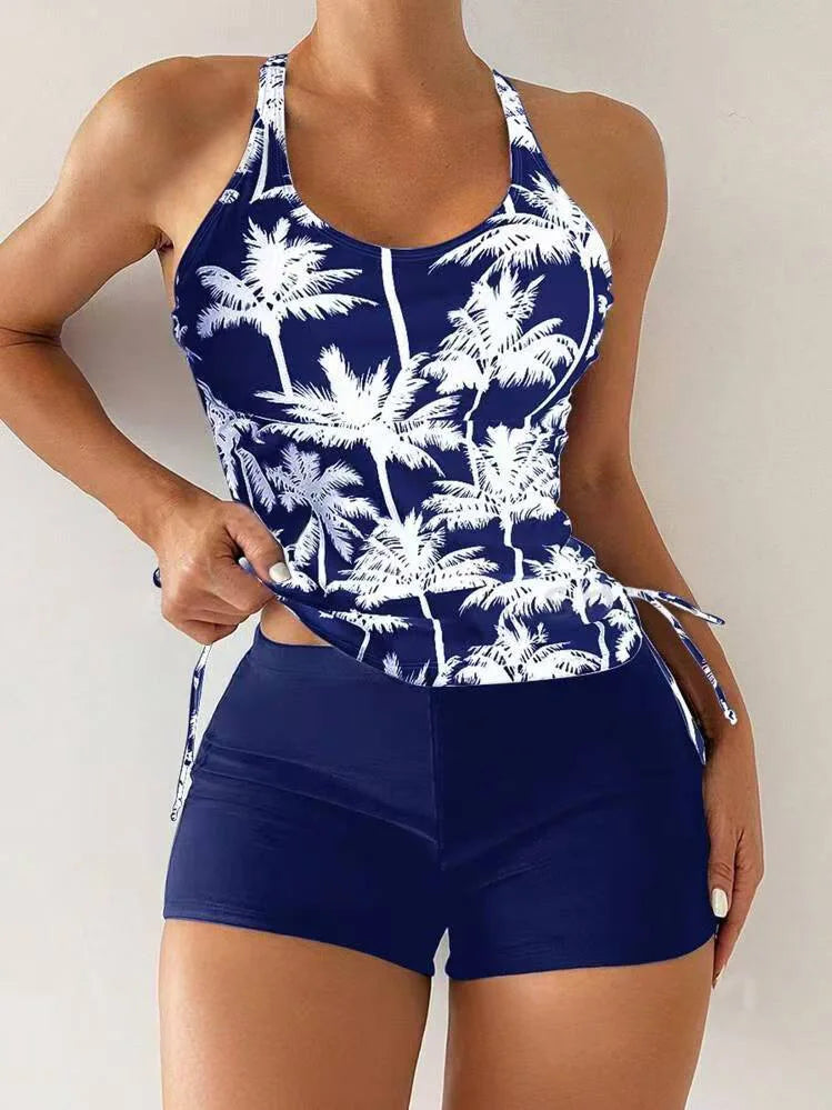 Swimsuit Tankini Set Summer Bathing Suit Trunks